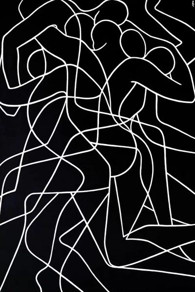 Molto Allegro by Lia Chechelashvili framed canvas print