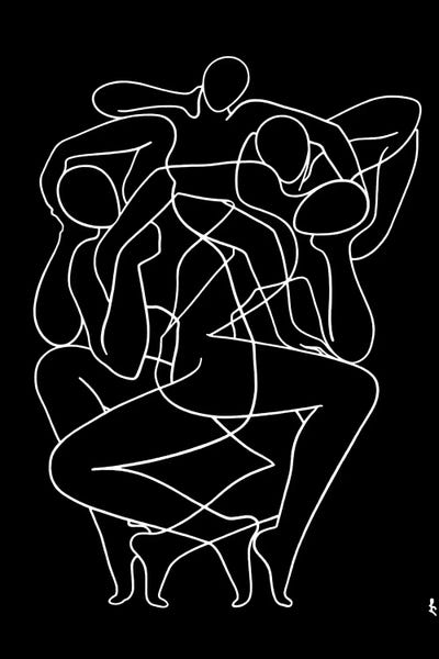 Whimsical Dance by Lia Chechelashvili canvas print