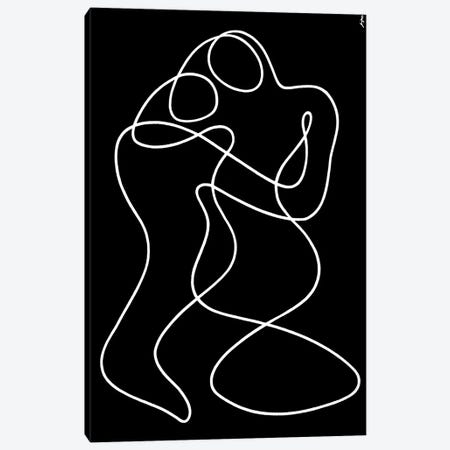 Minimalistic Embrace Canvas Print #LCH46} by Lia Chechelashvili Canvas Print