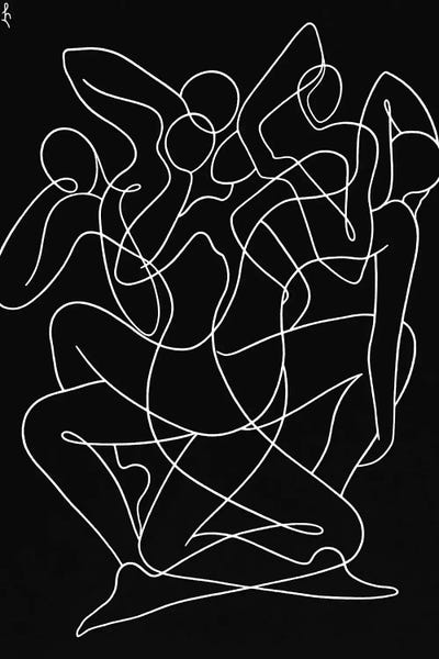 Lotus by Lia Chechelashvili framed canvas print