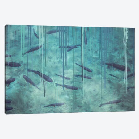 Shallow Shadows Canvas Print #LCL15} by 5by5collective Canvas Artwork