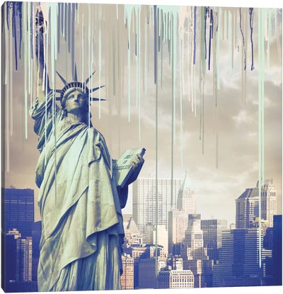She Is Freedom Canvas Art Print - Locality