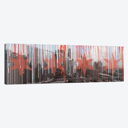The Windy City Canvas Print #LCL21} by 5by5collective Canvas Artwork
