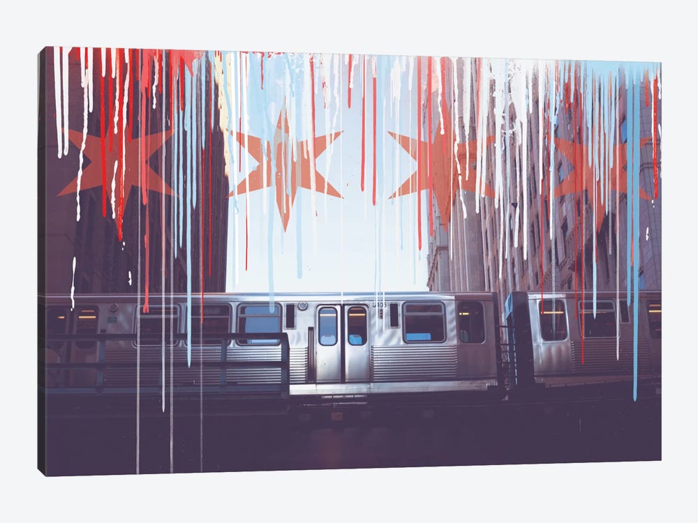 Transit In Style by 5by5collective 1-piece Art Print