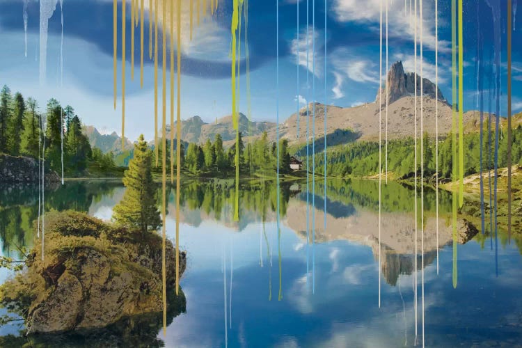 Camping In July by 5by5collective wall art
