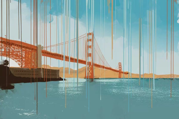Golden Gate Bridge: Gridlock by 5by5collective