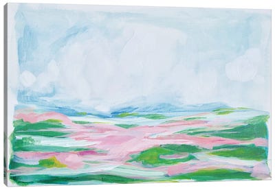 Happy Scenery Canvas Art Print - Lauren Combs