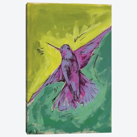 Hummingbird Love II Canvas Print #LCM28} by Lauren Combs Canvas Art Print