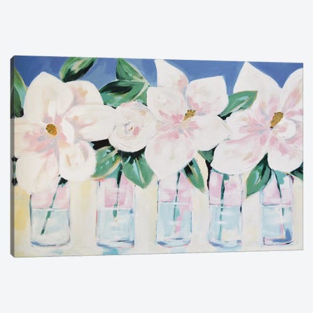 Magnolias Forever Canvas Print #LCM67} by Lauren Combs Canvas Art