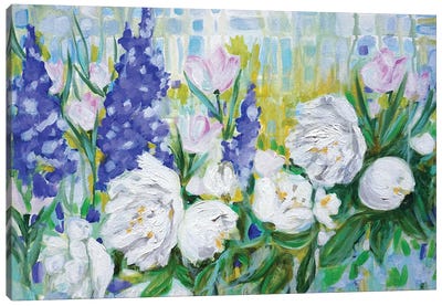 English Garden Canvas Art Print - Lauren Combs
