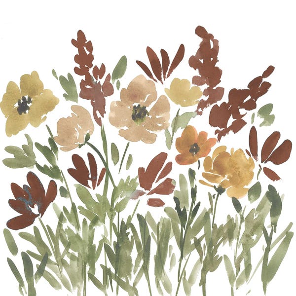 Lucille Price: Meadow Wildflowers Bold by Lucille Price