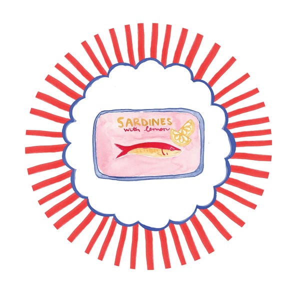 Can Of Sardines (Red)