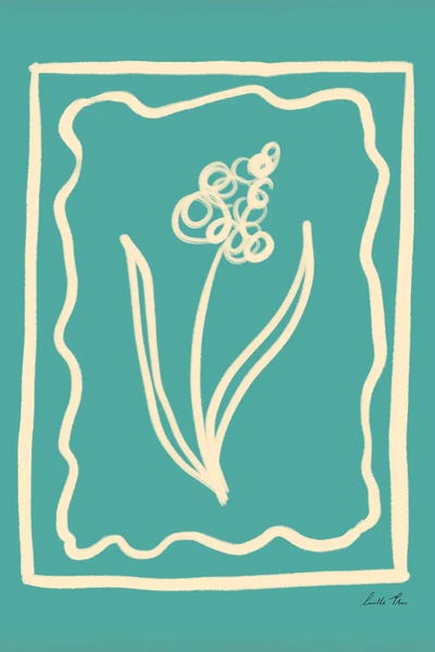 Pop Of Floral Blue