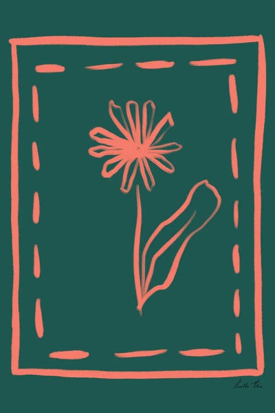 Pop Of Floral Green