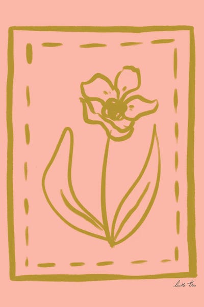 Pop Of Floral Peach