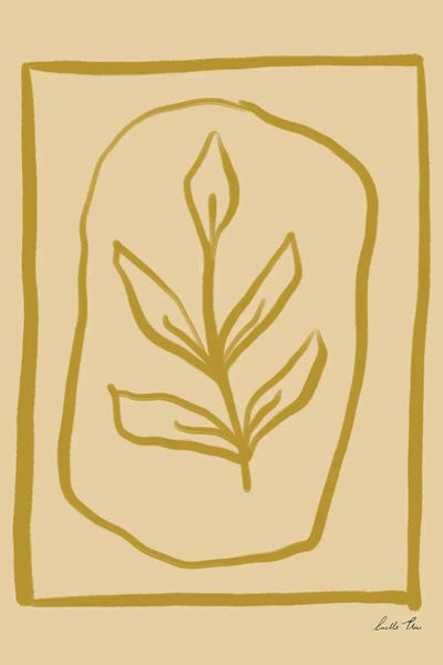 Pop Of Leaves Tan