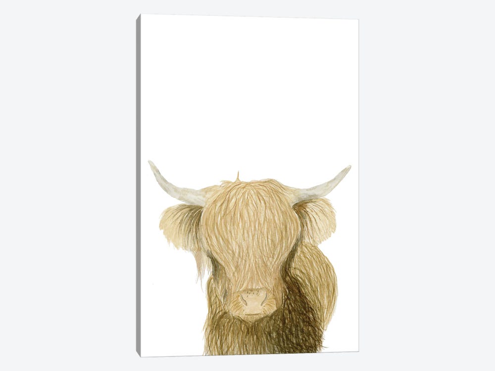 Highland Cattle by Lucille Price 1-piece Canvas Art