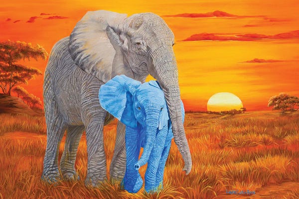 Fine Art Print: Power Of Love by Laura Curtin