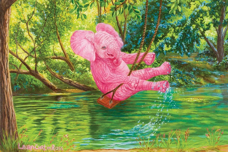 Wheeee by Laura Curtin wall art