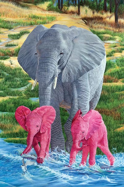 Elephants: Double Trouble by Laura Curtin