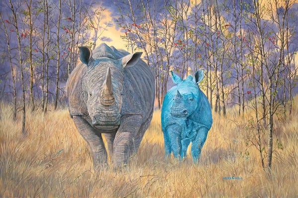 Rhinoceroses: Earth And Sky Brothers Under The Sun by Laura Curtin