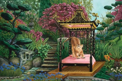 Koshi's Garden by Laura Curtin art print