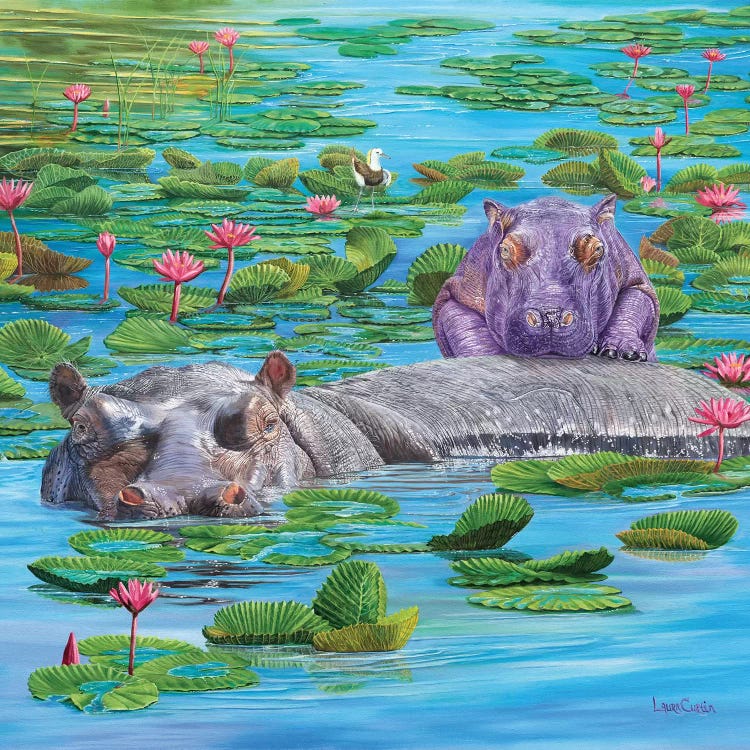 Lovely Lilly by Laura Curtin wall art