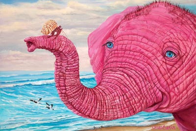 Making Friends by Laura Curtin acrylic art print