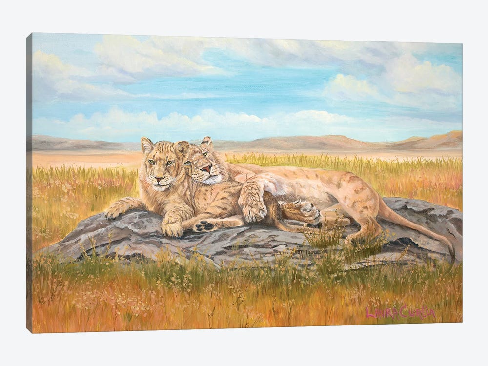 Reunited by Laura Curtin 1-piece Canvas Print