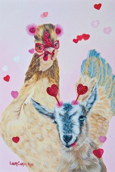 Fine Art Print: Try It With A Friend by Laura Curtin