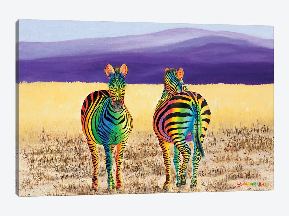 Color Of Friendship by Laura Curtin 1-piece Canvas Print