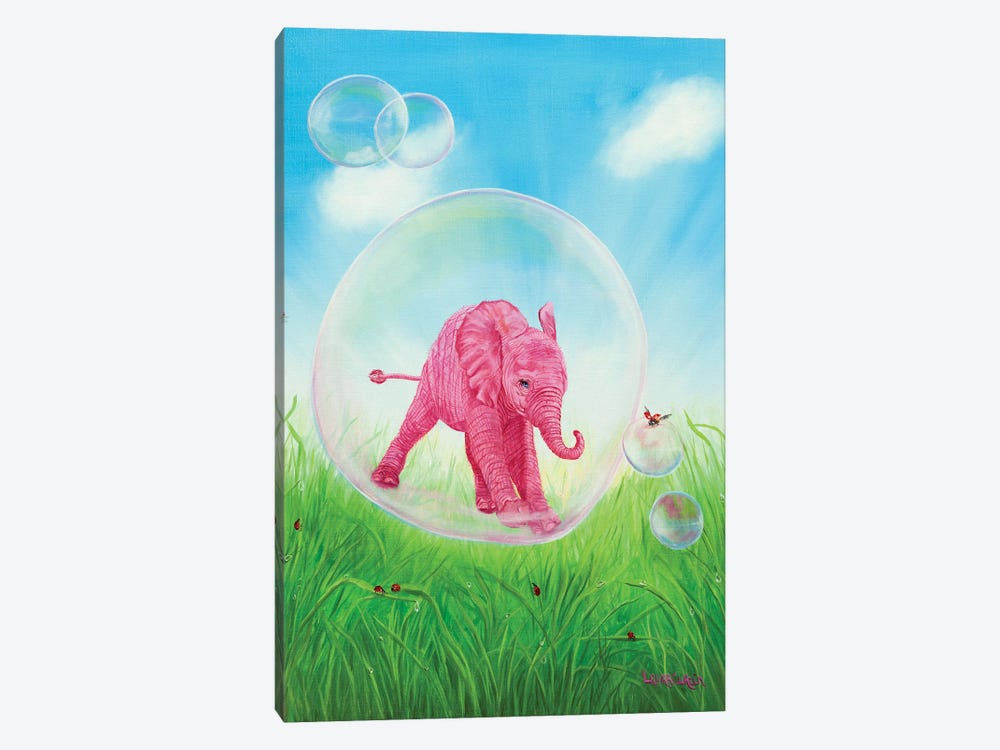 Float Away by Laura Curtin 1-piece Canvas Wall Art