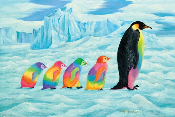Penguins: Color Of Family by Laura Curtin