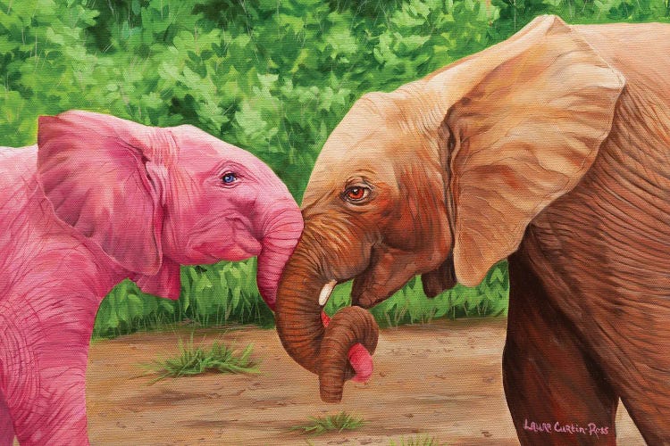 Tied Up With Love by Laura Curtin wall art