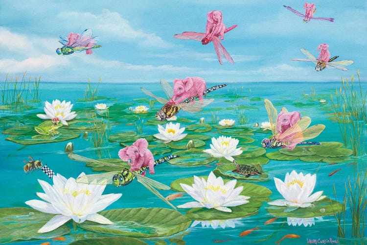 The Great Raced by Laura Curtin wall art