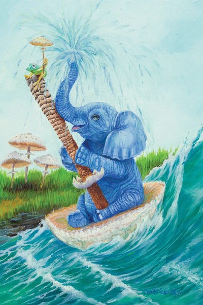 Frogs: Swept Away by Laura Curtin