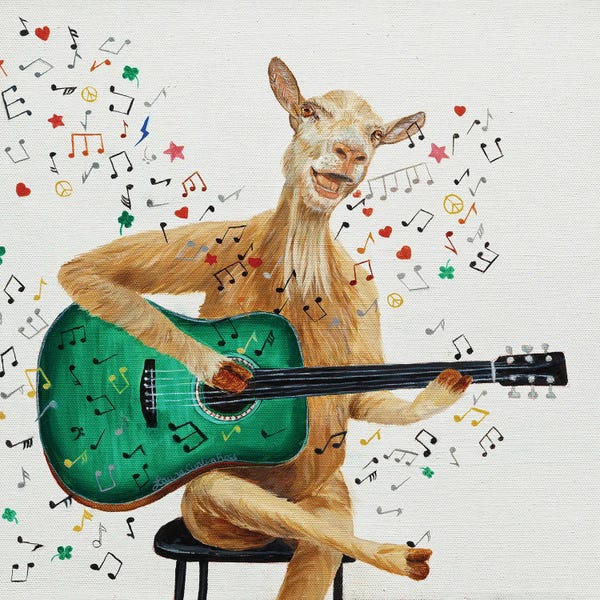 Goats: Billie Playah by Laura Curtin