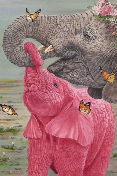 Touch Of Love by Laura Curtin wall art