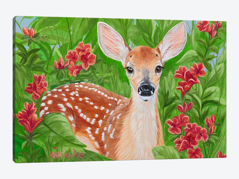 Quiet Fawn by Laura Curtin 1-piece Canvas Art