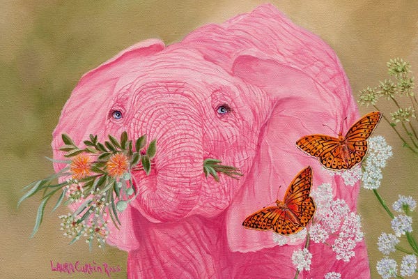 Butterflies and Flowers: Fall Love by Laura Curtin