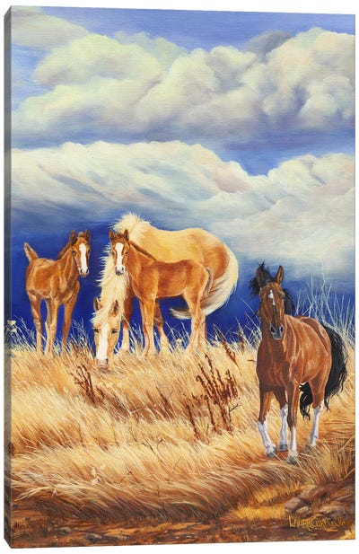 Wild And Windy II Canvas Art Print - Laura Curtin