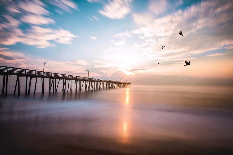 Virginia Beach Sunrise by Lucas Moore wall art