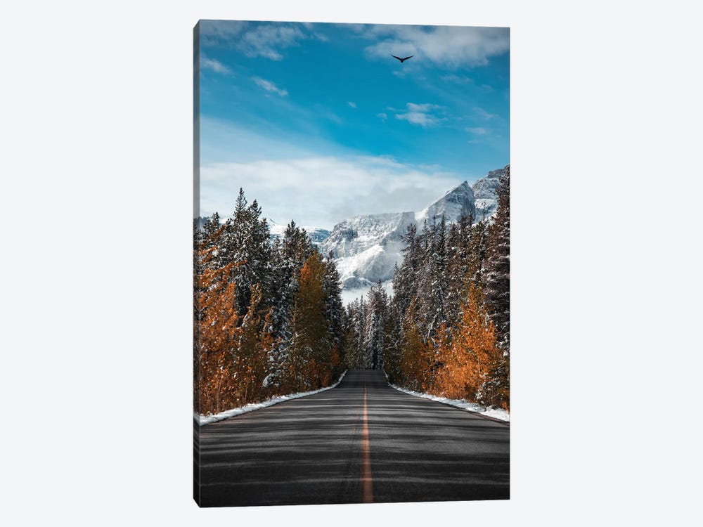 Winter Road by Lucas Moore 1-piece Canvas Print