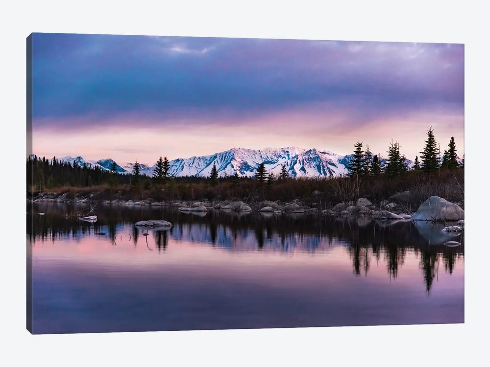 Pastel Reflections by Lucas Moore 1-piece Canvas Wall Art