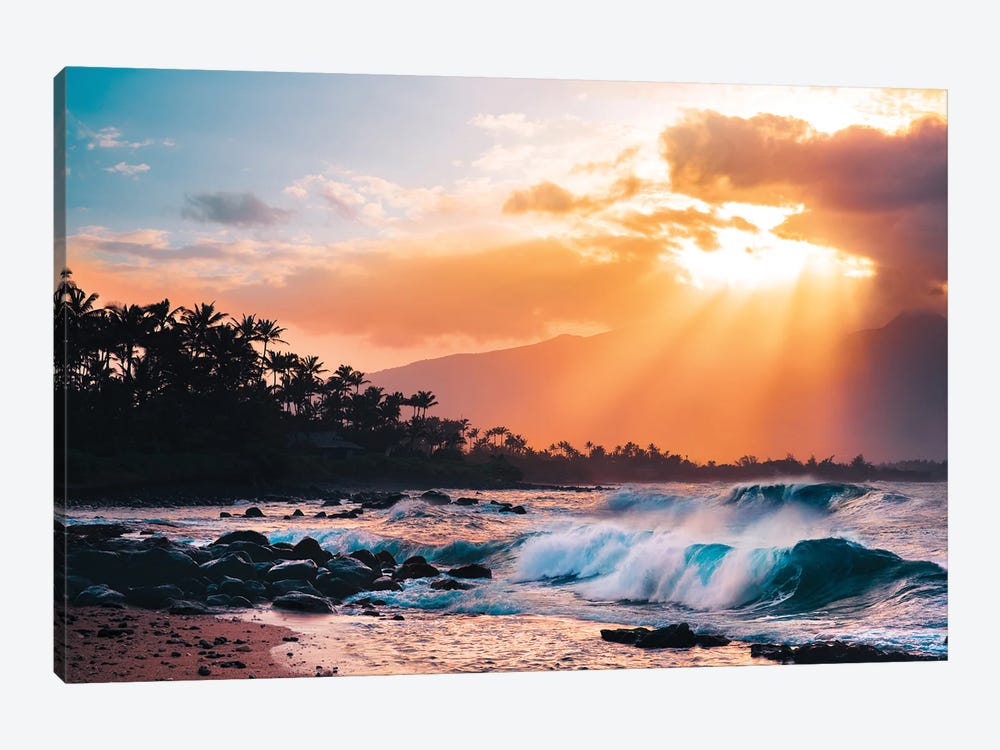 Sunset Paradise by Lucas Moore 1-piece Canvas Print