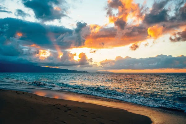 Lucas Moore: Maui Sunset by Lucas Moore