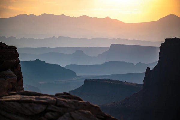 Lucas Moore: Canyonland Sunrise by Lucas Moore