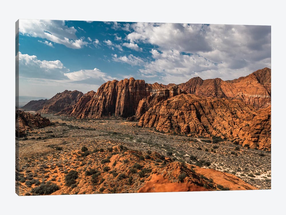 Red Cliffs by Lucas Moore 1-piece Canvas Print