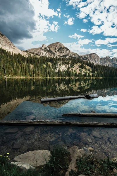 Lucas Moore: Fairy Lake Reflection by Lucas Moore