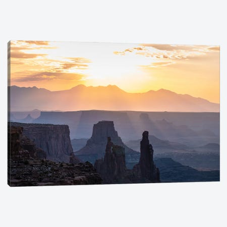 Colored Canyons Canvas Print #LCS157} by Lucas Moore Canvas Art